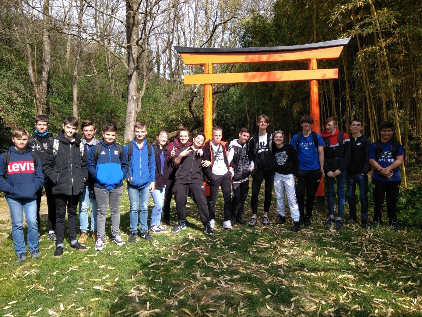 groupe de personne dans un champs